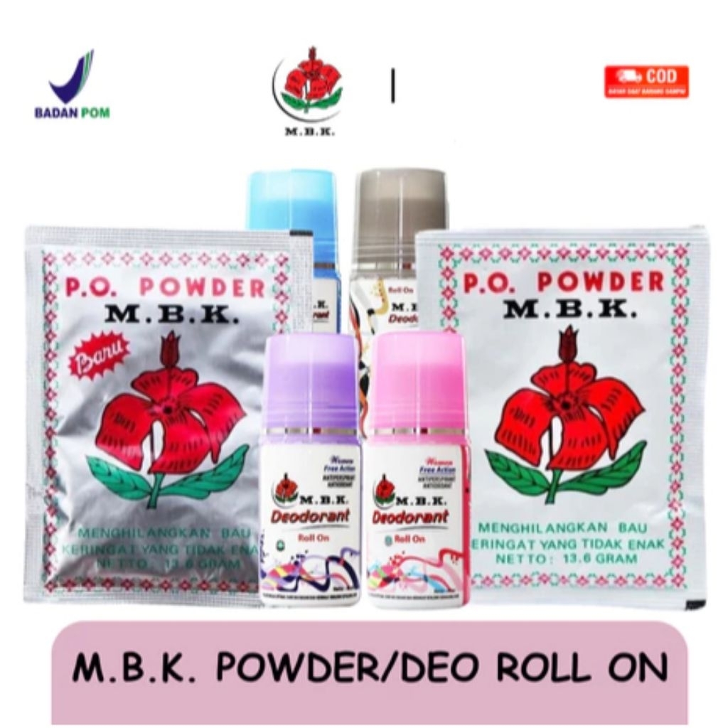 MBK ketiak series - MBK roll on | Bedak MBK