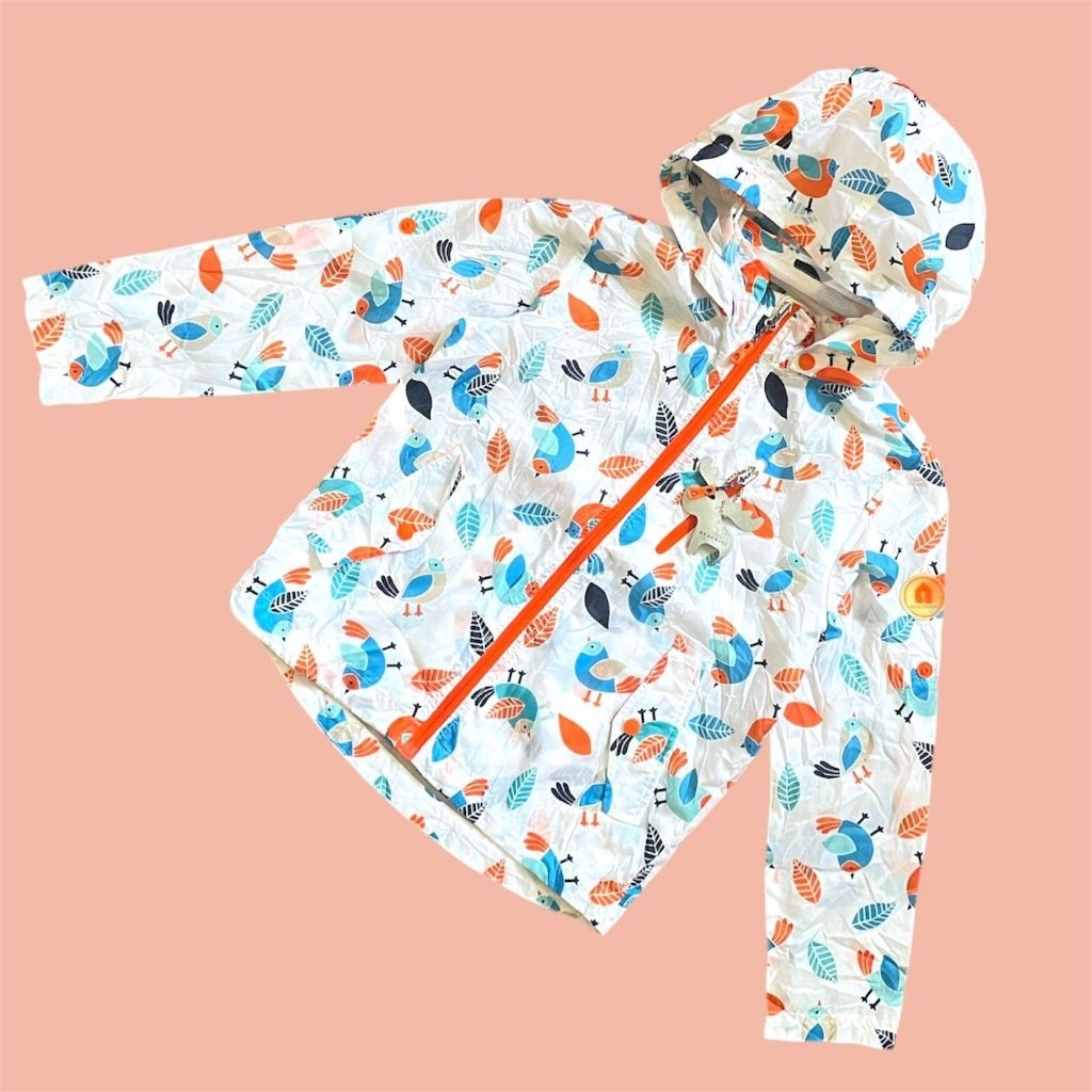 Skarbarn Jacket Parasut Anak Motif Burung