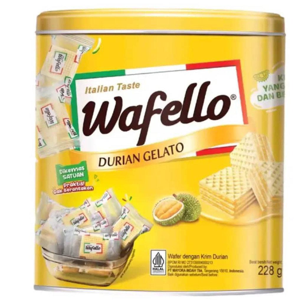 WAFELLO WAFER KALENG