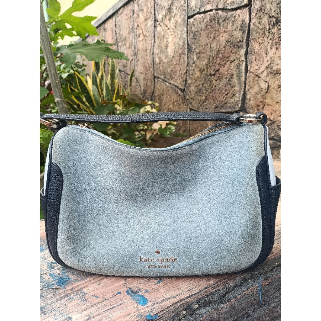 PRELOVED KS*ade Smoosh blue bag