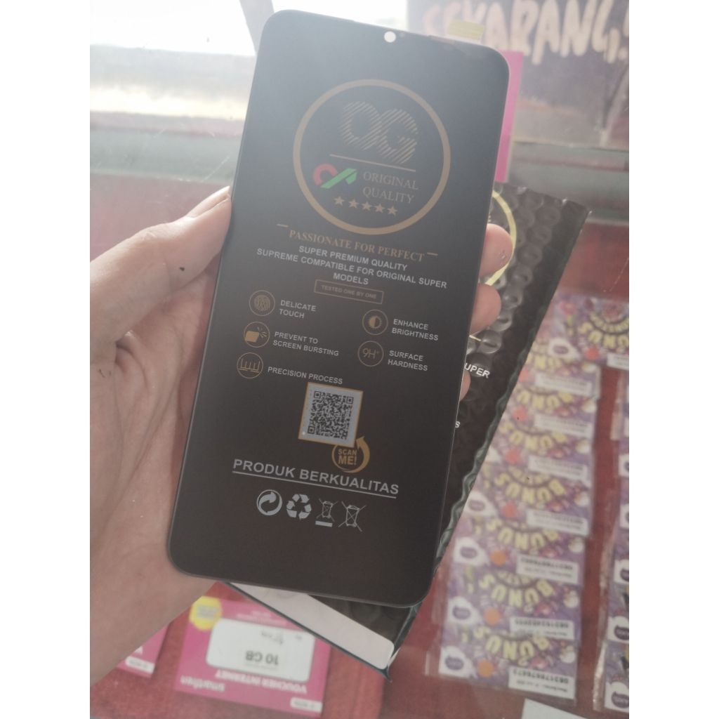 Layar Sentuh LCD Oppo A16 Original 100%