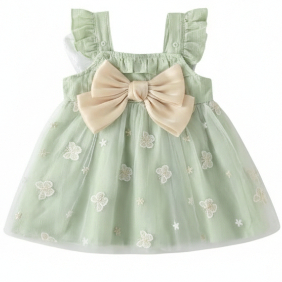 Preloved - LITTLE KIBBY | JADE DRESS | GAUN PESTA ANAK | GAUN PESTA BAYI | DRESS ANAK | DRESS BAYI |