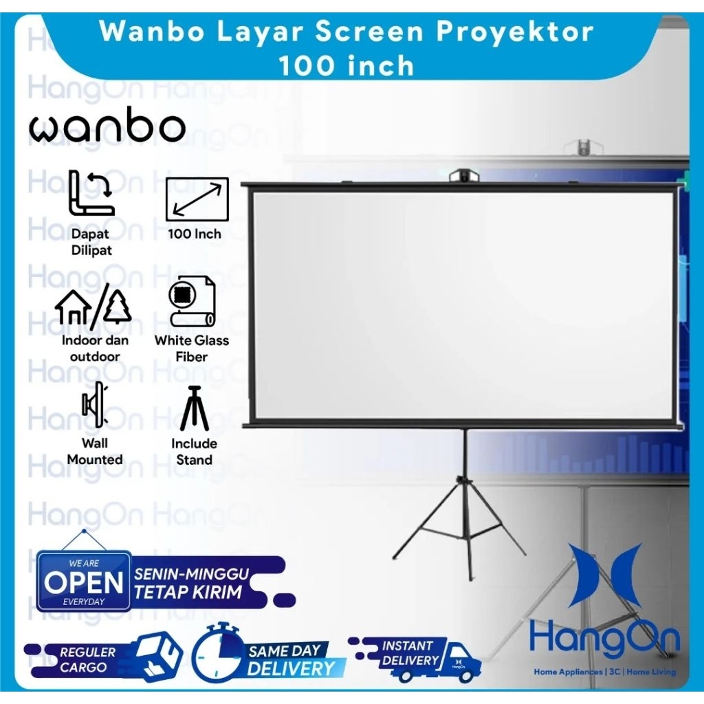 Proyektor 100 inci Wanbo Bogor