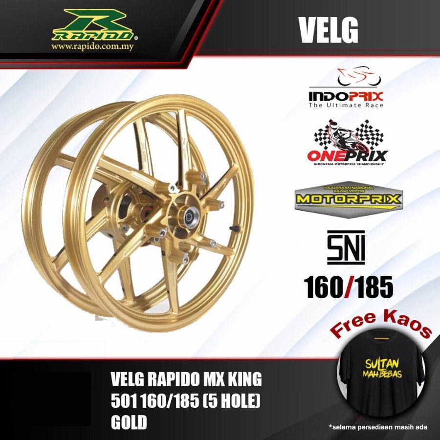 VELG RAPIDO MX KING 501 160/185 5 HOLE