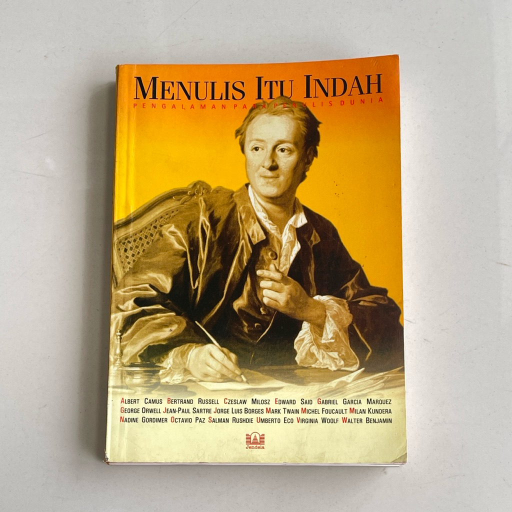 Buku MENULIS ITU INDAH Pengalaman Para Penulis Dunia