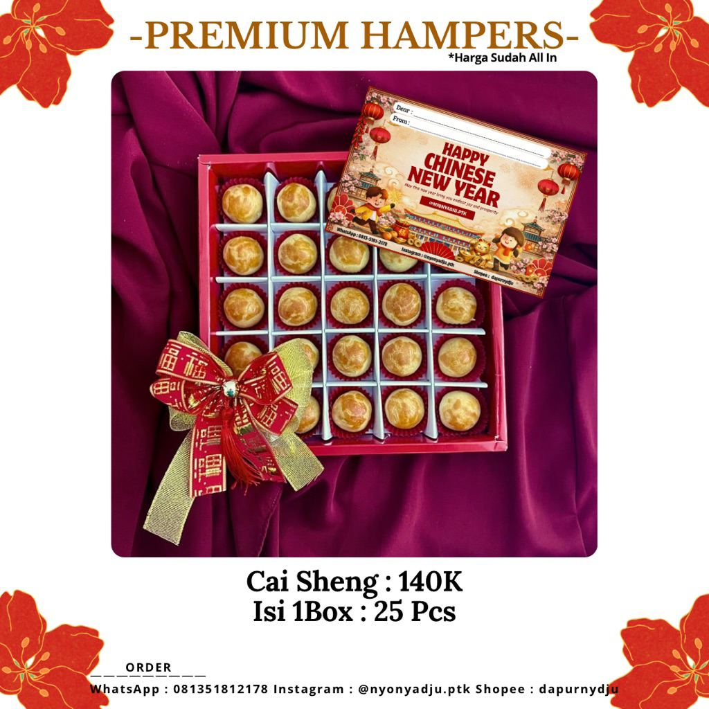 Hampers Imlek Premium / Hampers Imlek 2026 / Hampers Tarnanas Premium / Parsel Imlek 2026