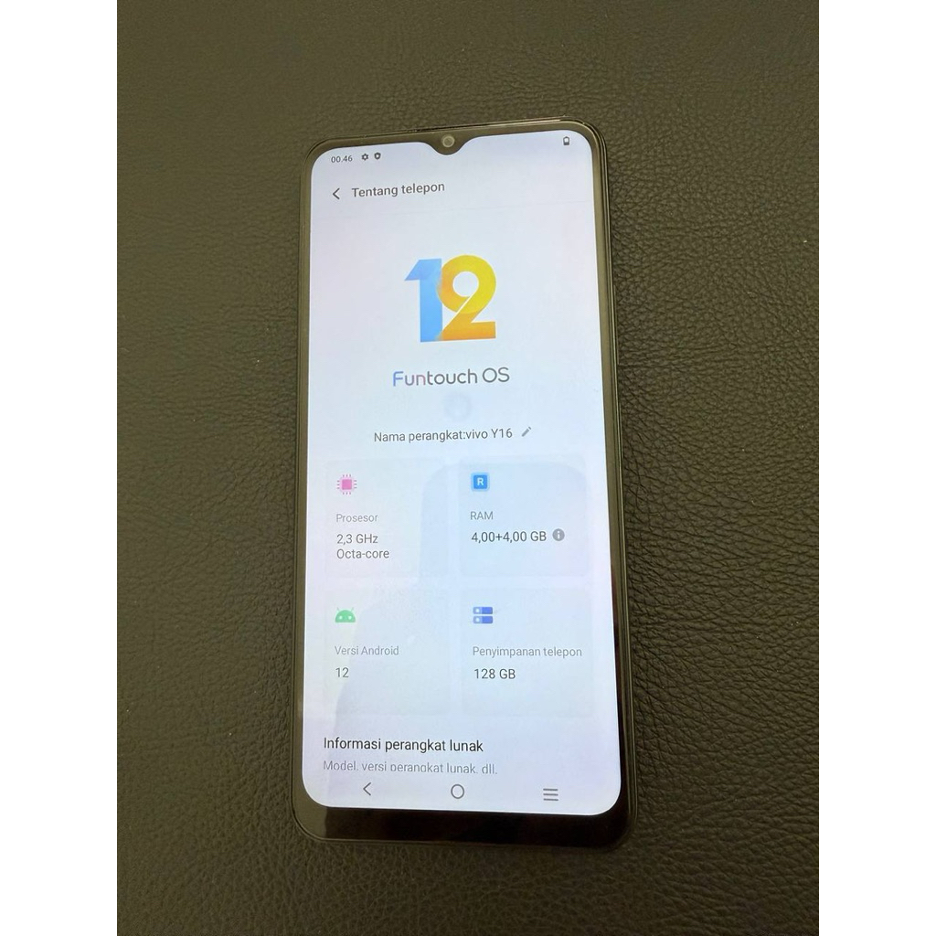 vivo y16 second batangan