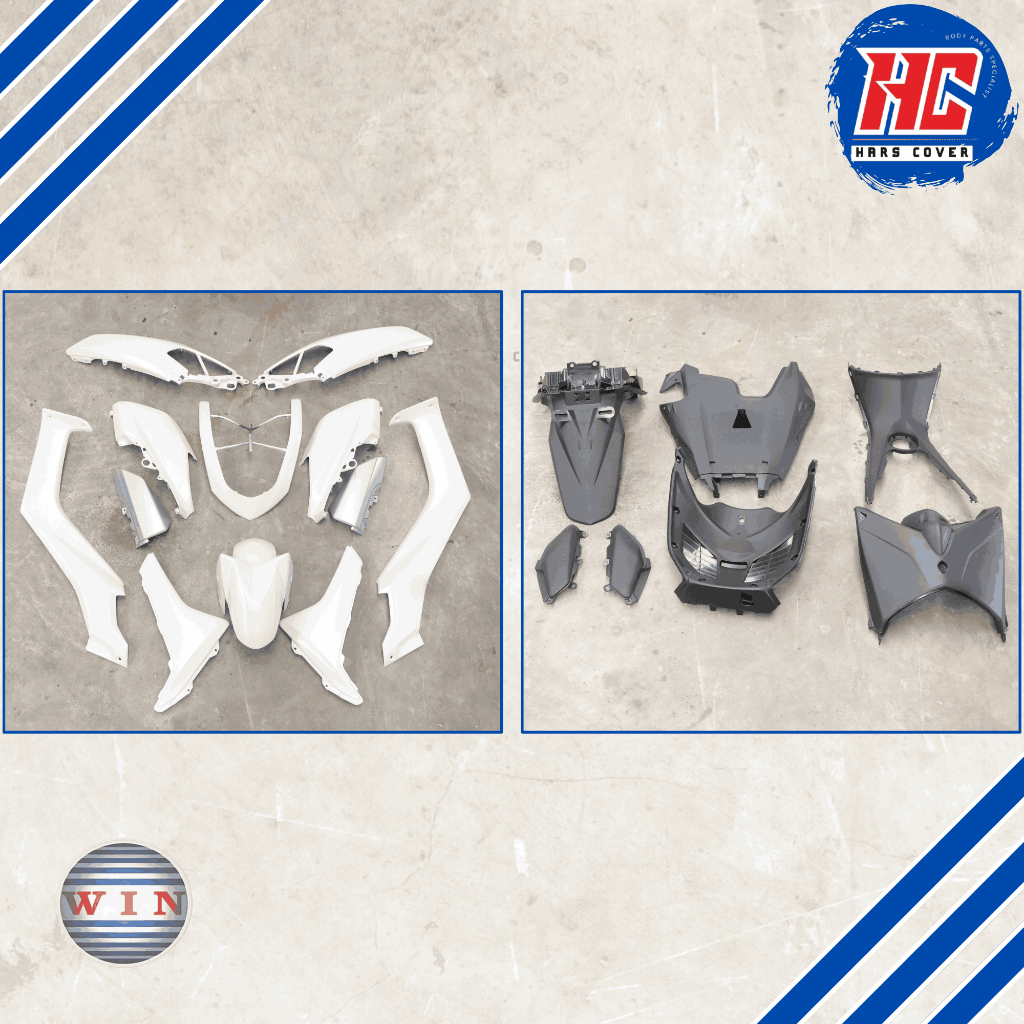 WIN - FULL Body Set NMAX OLD PUTIH 2015 - 2019