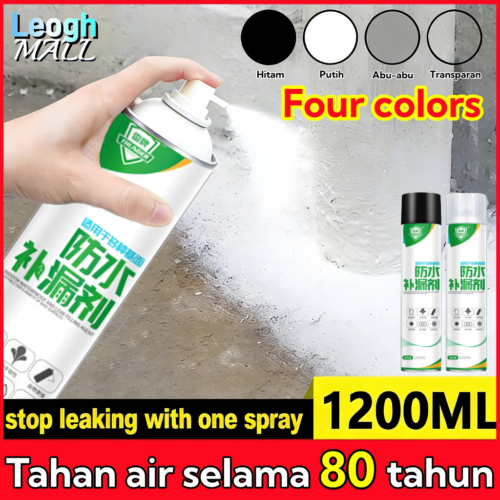 1200ML cat aqua spray sealent ajaib semprotan anti air bocor waterproof original