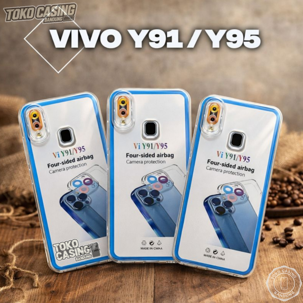 Case Bening Vivo Y91 (1817) (1816) Y93 (1814) (1815) Y95 (1807) Casing Polos
