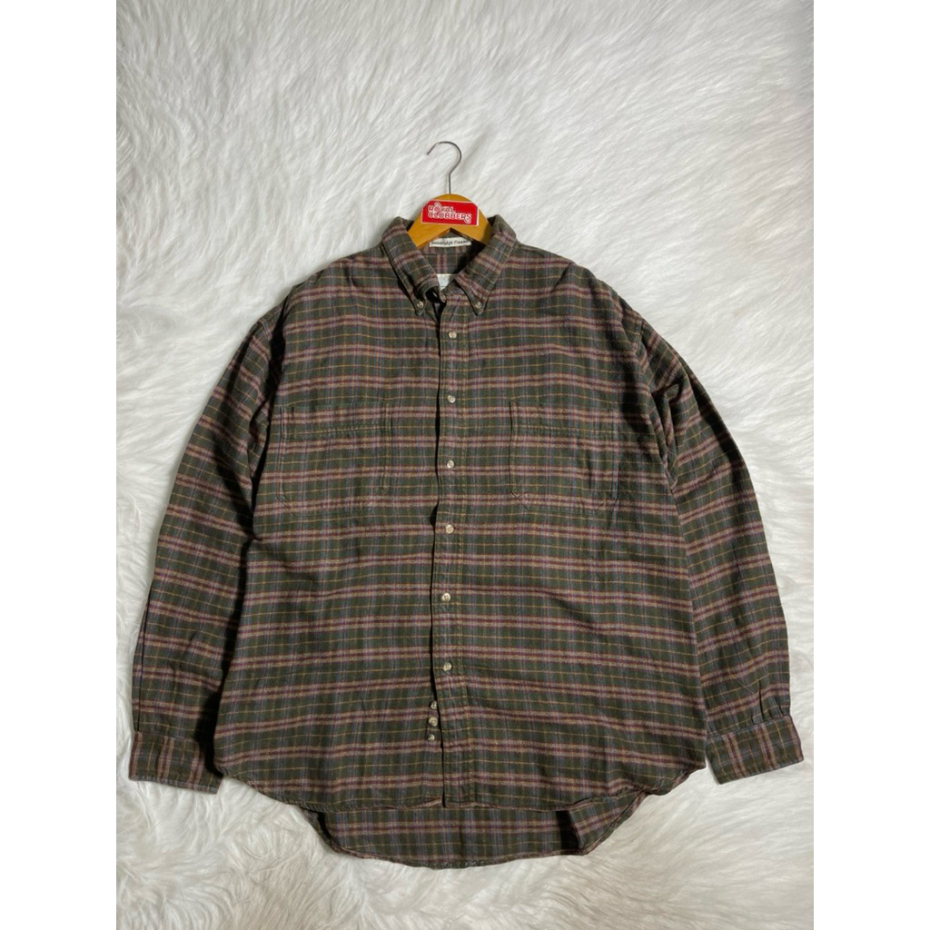 kemeja flanel eddie bauer second (3780)