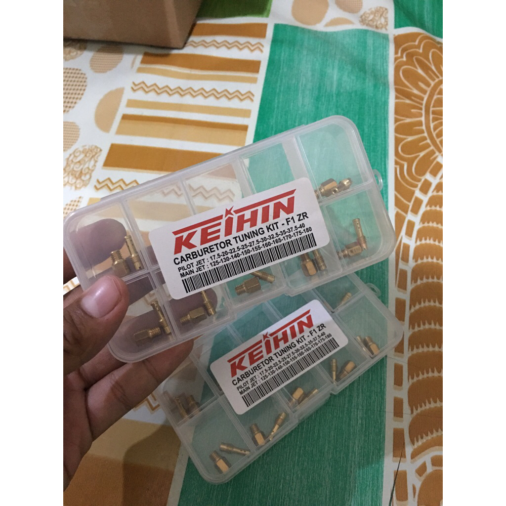 PILOT JET MAIN JET SPUYER SET KEIHIN KARBU FIZ R F1Z R KC_KC RACING STORE