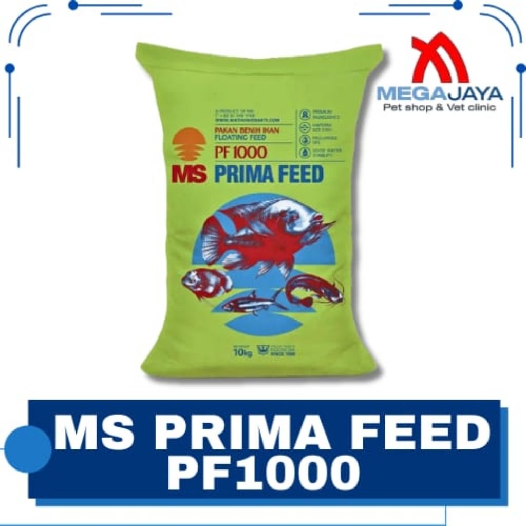 MS PRIMA FEED PF1000(FLOATING FEED) 10KG