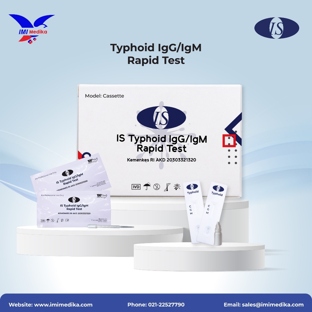 IS TYPHOID IGG/IGM RAPID TEST (25 PCS/BOX) AKD