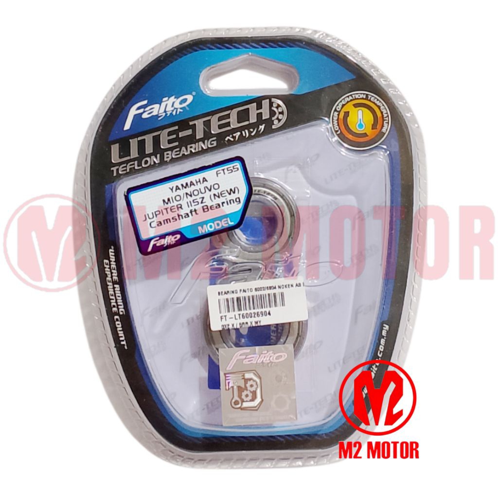 BEARING NOKEN AS MIO 6002/6904 BEARING FAITO