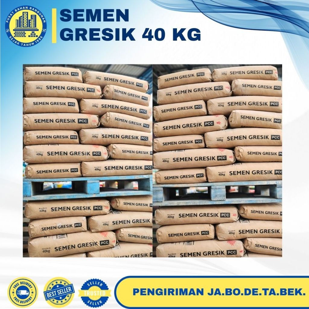 SEMEN GRESIK 40 KG | PER 50 SAK