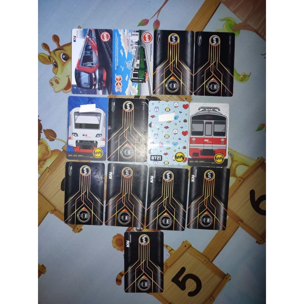 Kartu KMT COMMUTER second normal