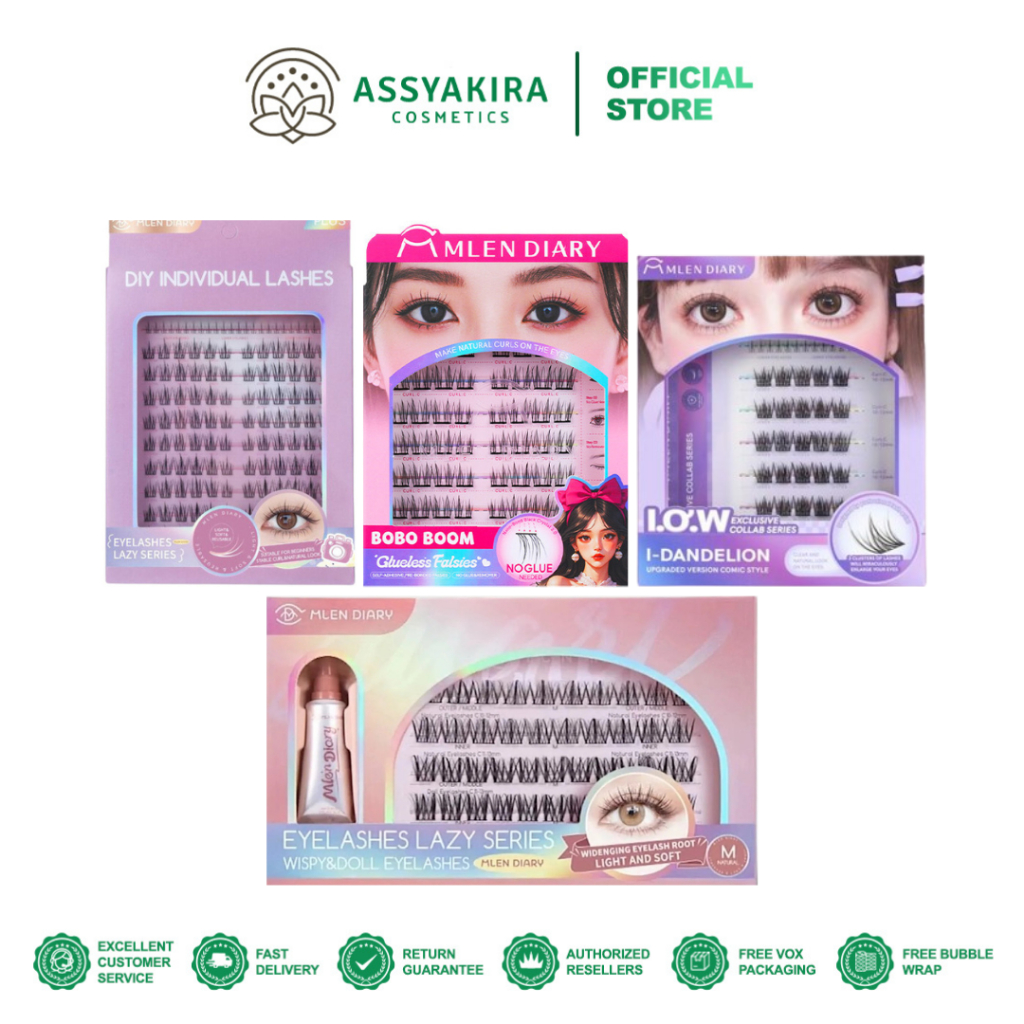 Mlen Diary SunFlower | Shining Lashes | Bobo Boom | DanDelion | Eyelash Waterproof Glue