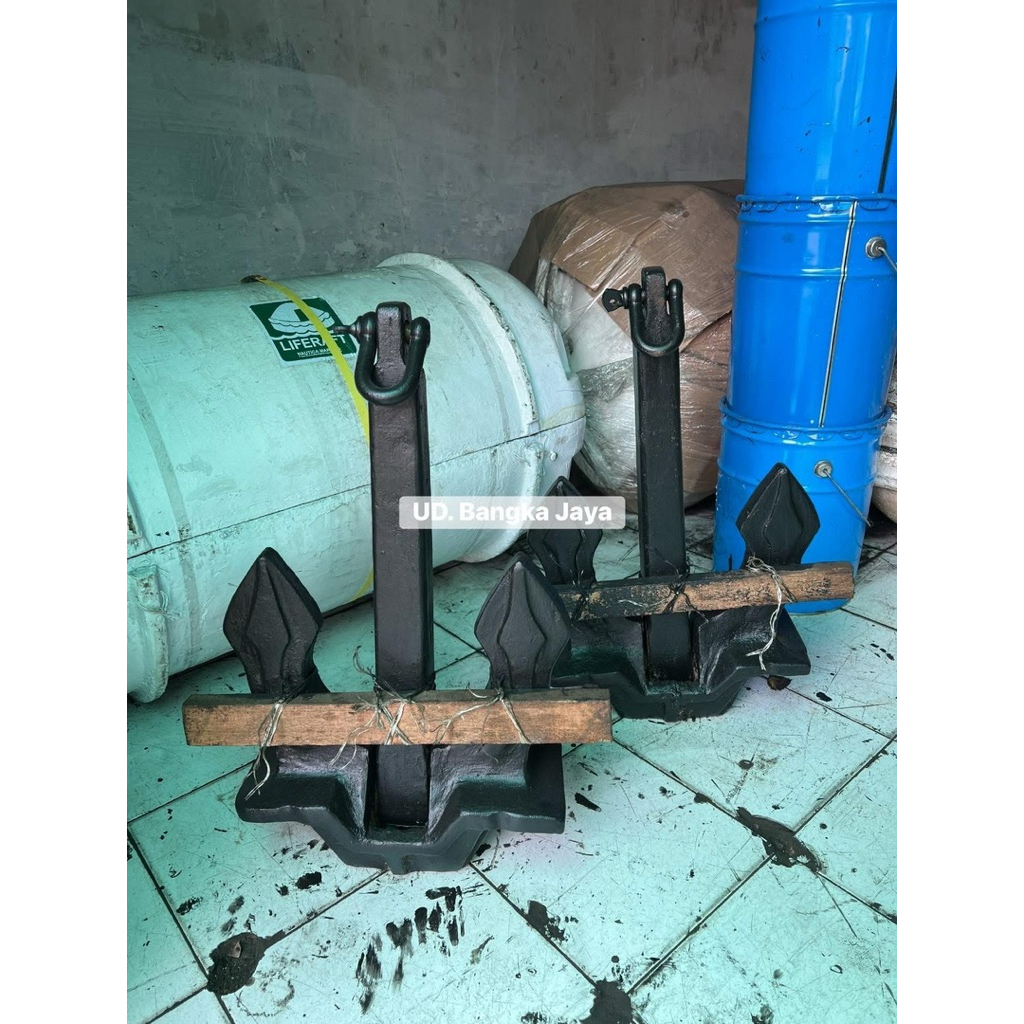 Jangkar Besi Kapal / Perahu Kapasitas 50 Kg