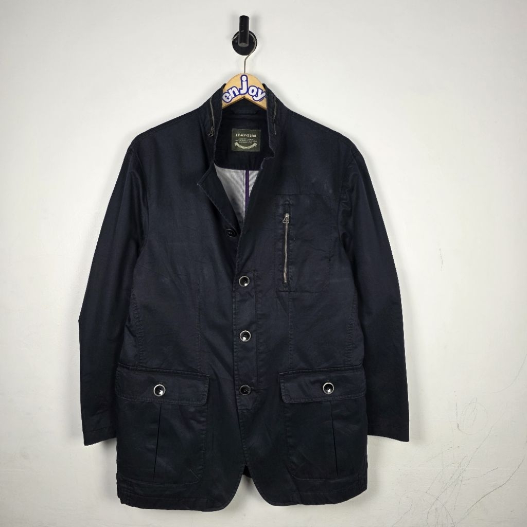 mantel coat LEAONY 1881 tebal casual pria blazer second preloved