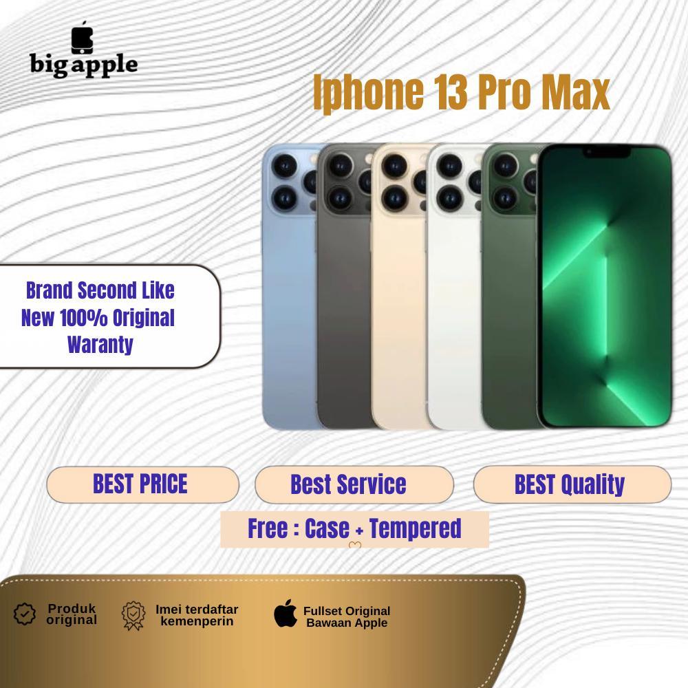 SECOND LIKE NEW iPhone 13 Pro  Max 128GB 256GB Siera Blue , Silver , Gold , Alpin Green , Graphite