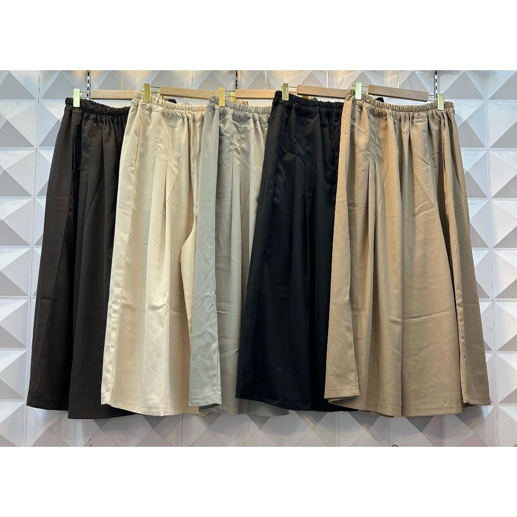 Zahara Bigsize• Palazzo Pants Katun Twill(3)