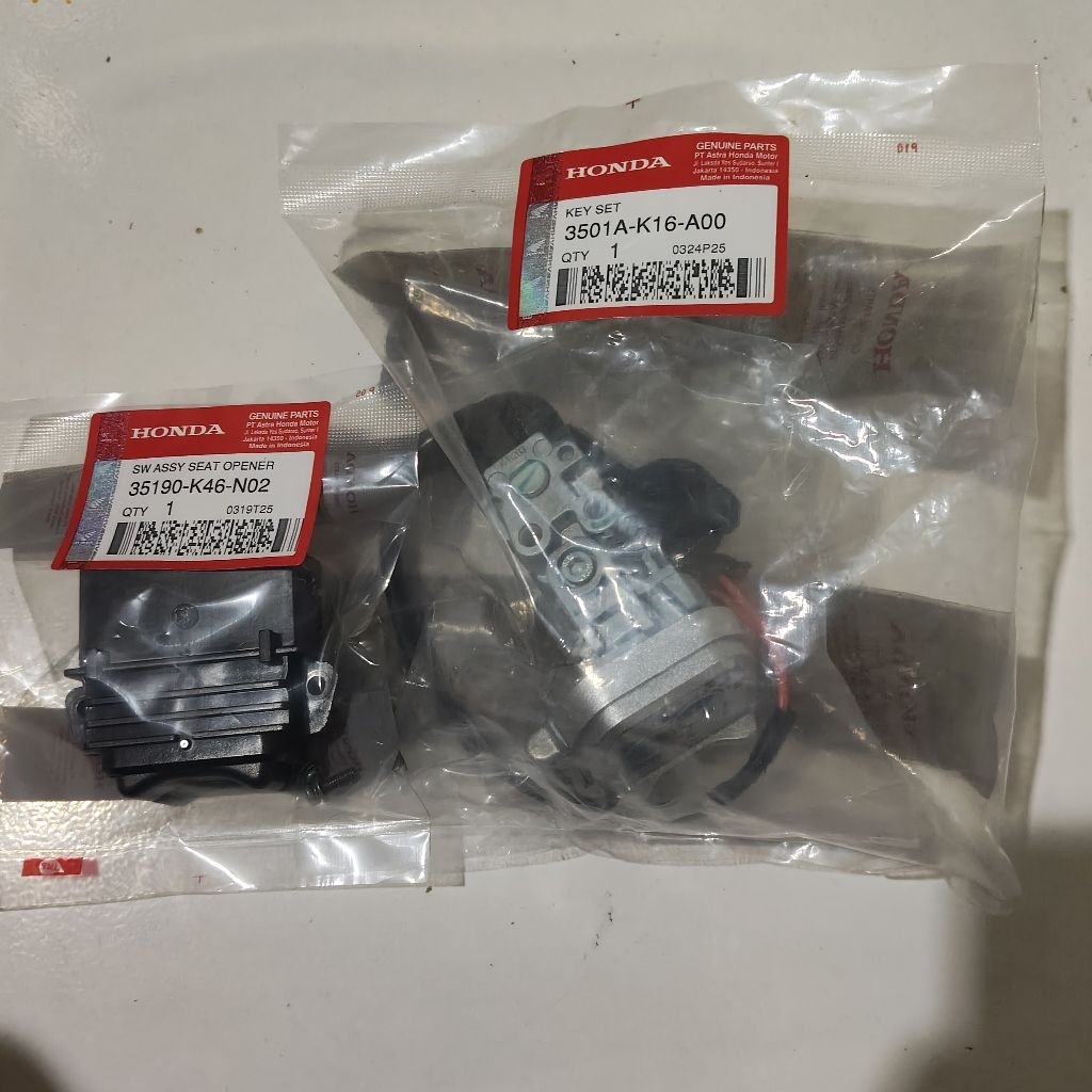 3501A-K16-A00 Kunci kontak Assy Scoopy fi KEY SET ORIGINAL 3501AK16A00