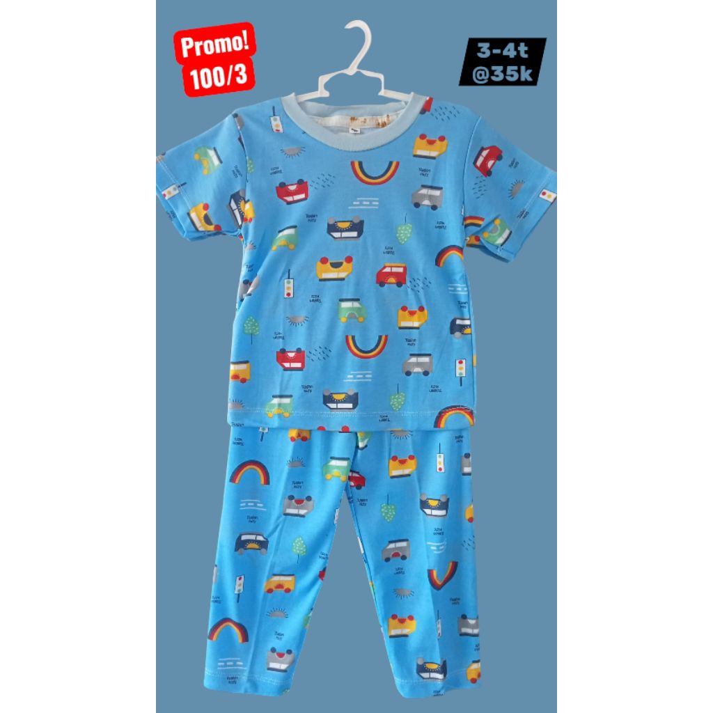 setelan Libby setelan Velvet Junior baju piyama anak baju Libby setelan full print