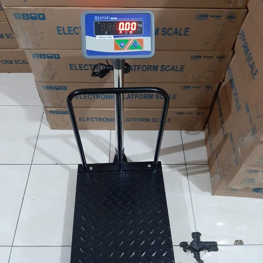 Timbangan Duduk Digital Sayaki/Timbangan Barang/ Timbangan 150 kg