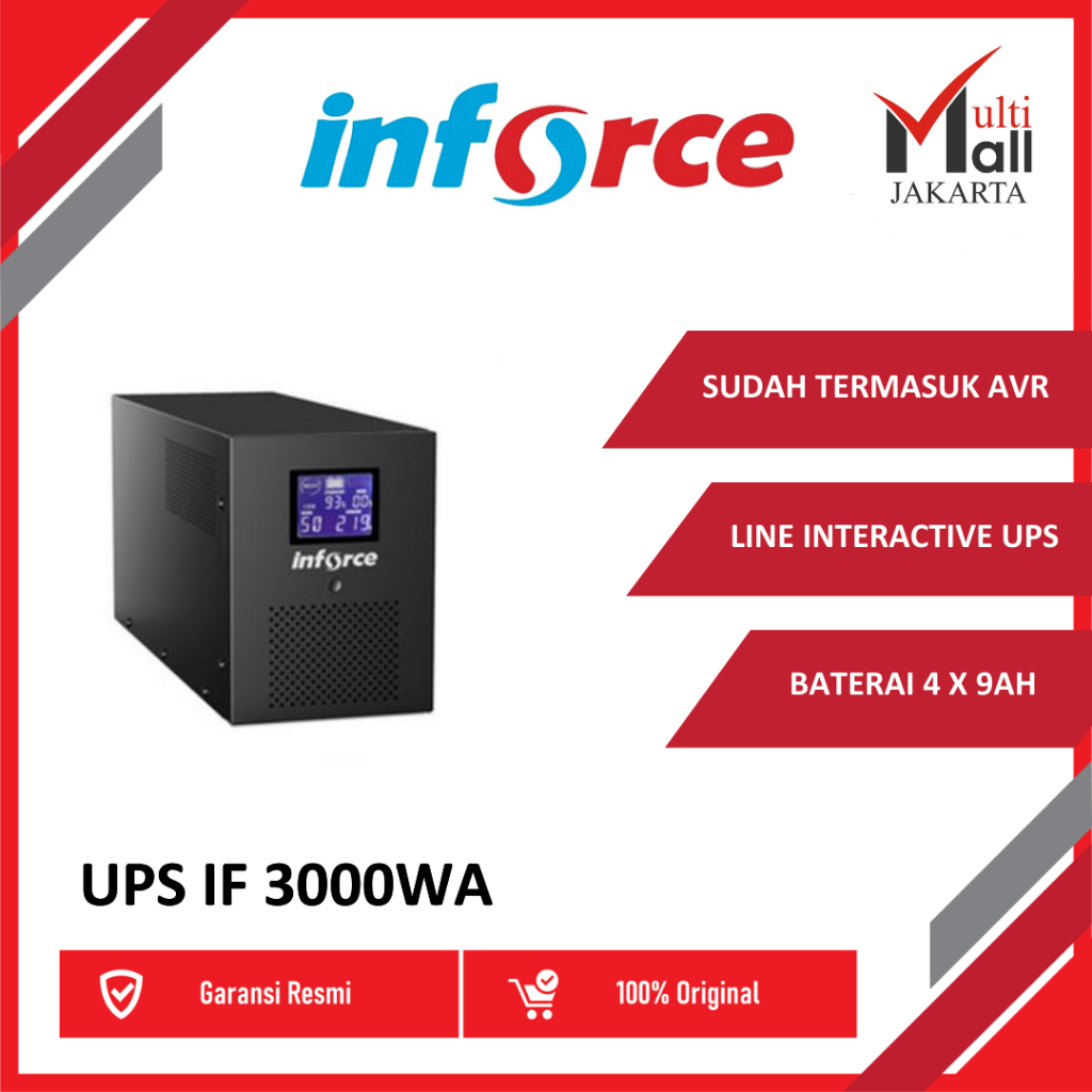 INFORCE UPS IF 3000WA 1700 WATT