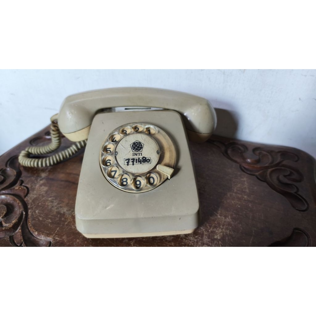 Telpon Putar Jadul Telpon Vintage