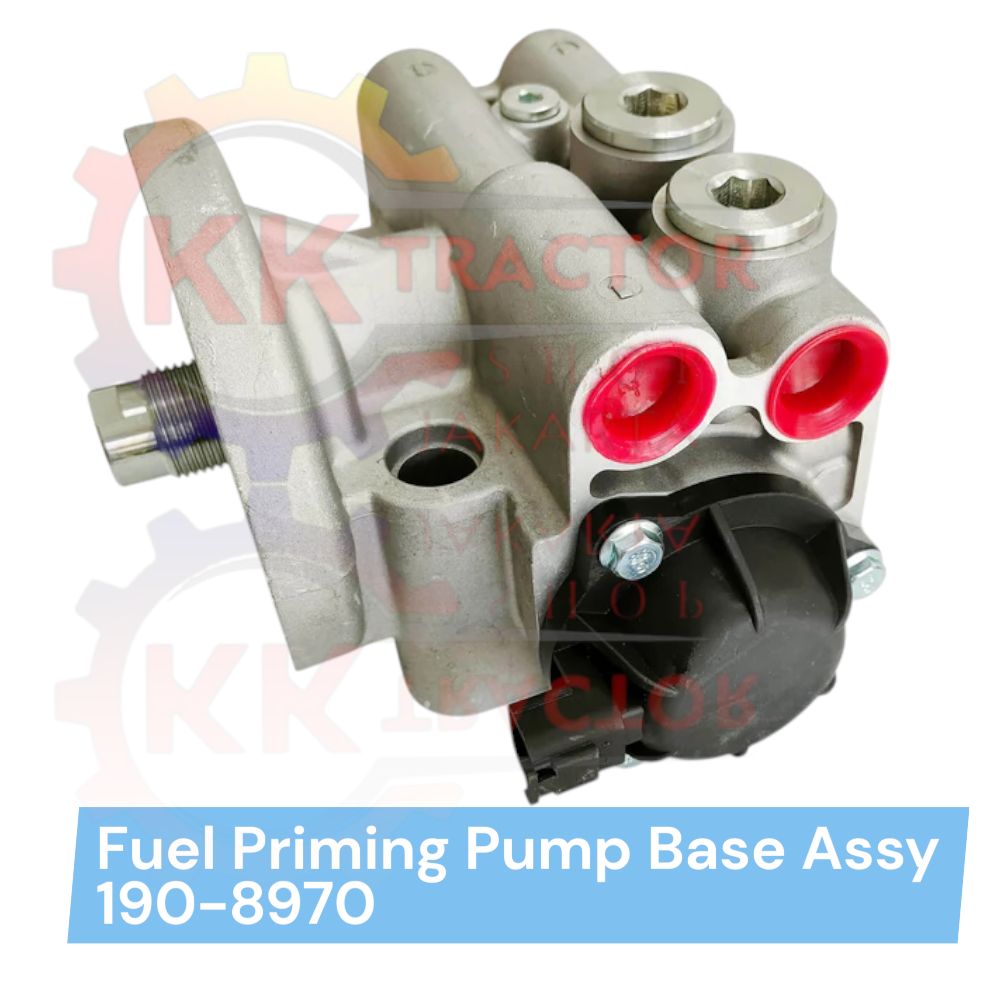 Fuel Priming Pump Base Assy – 190-8970 / 371-3599 – 322C / 325C / 330D / C11 / C13 / C27 / C32
