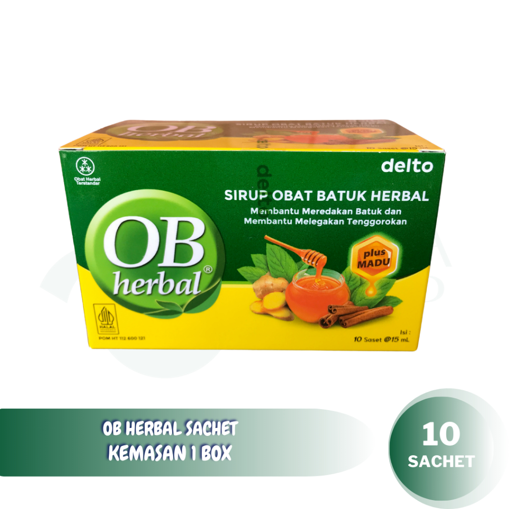 OB HERBAL SACHET 15 ML ECERAN 1 SACHET