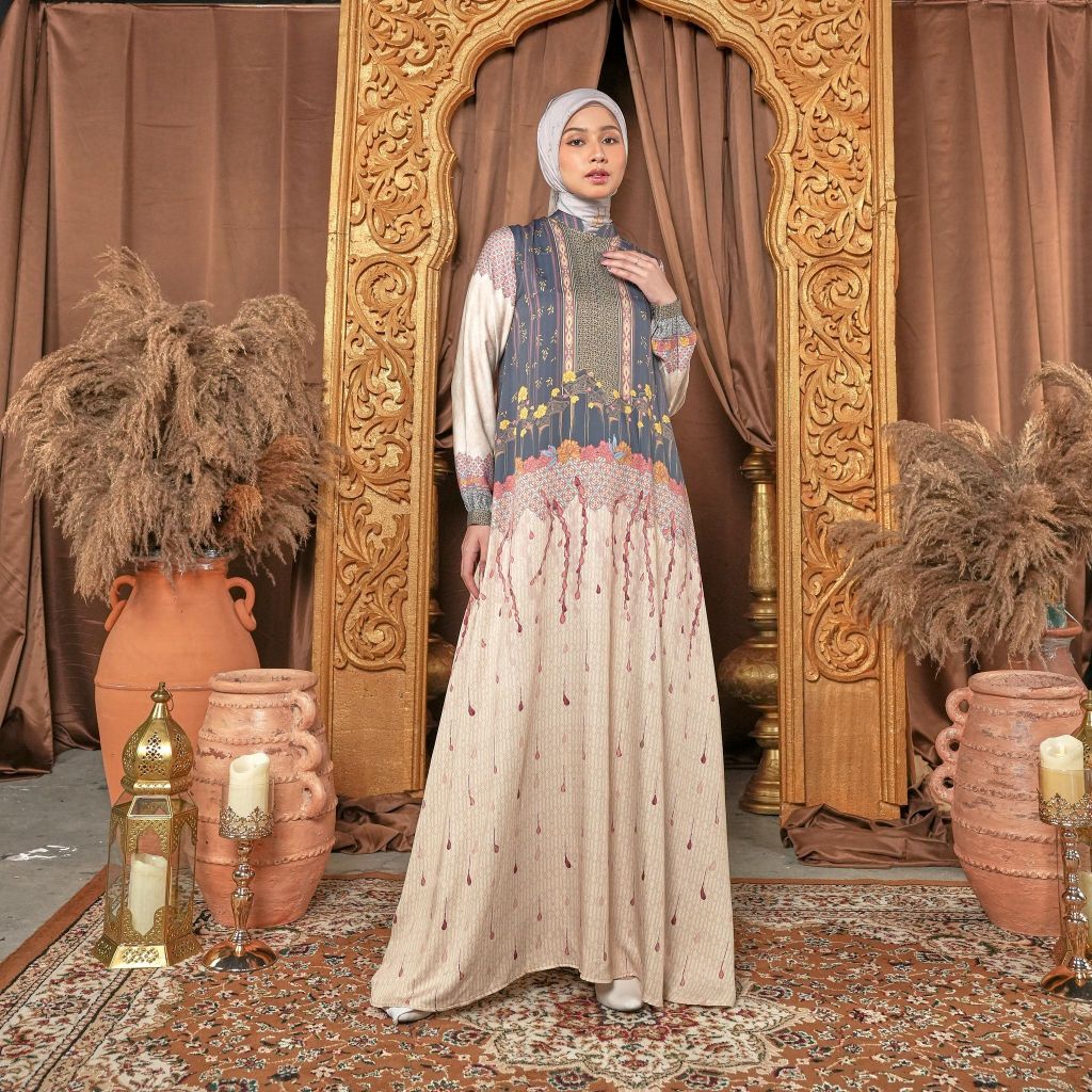 ZB - Ayni Dress - Dress Motif Sarimbit Lebaran