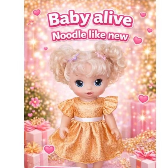 Baby Alive Noodle elektrik on dan normal