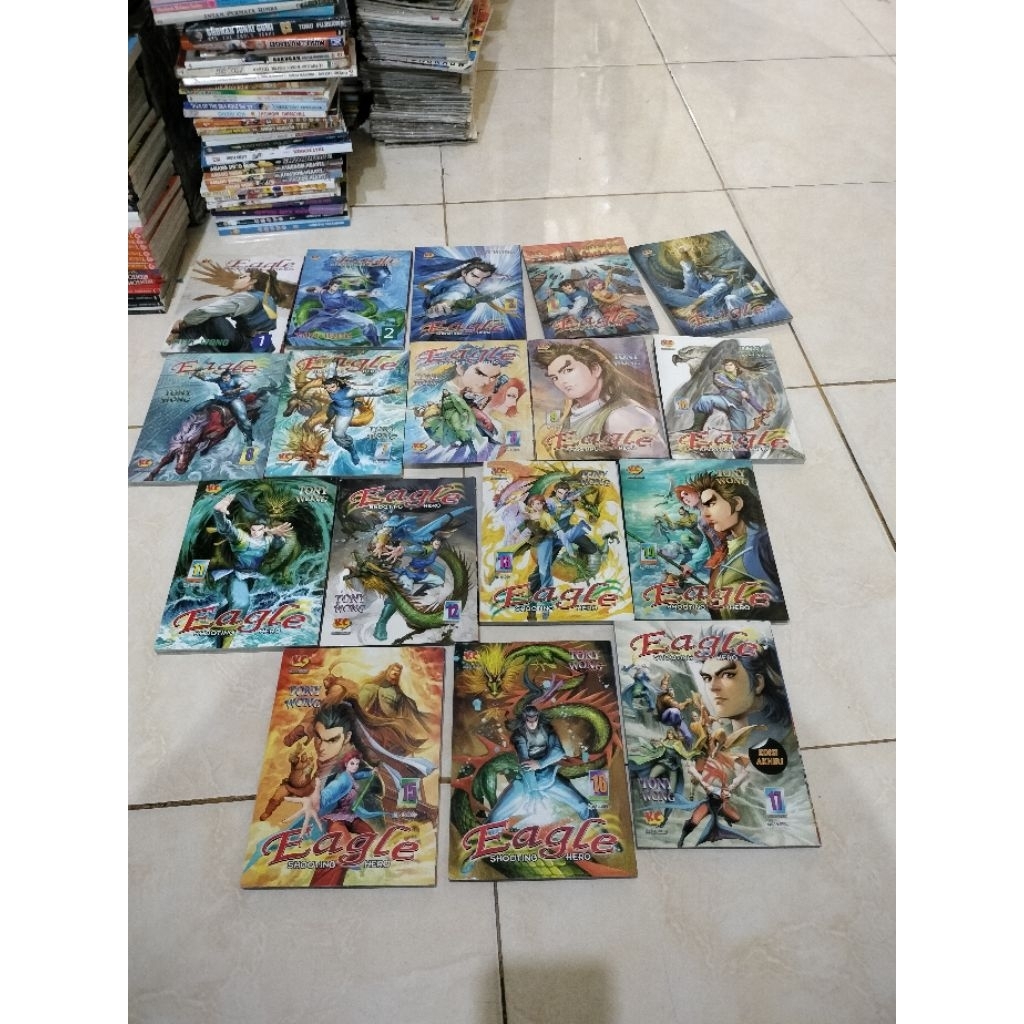 Komik Tony Wong - Eagle Shooting Hero / Legend Of Condor Heroes 1-17 (End)