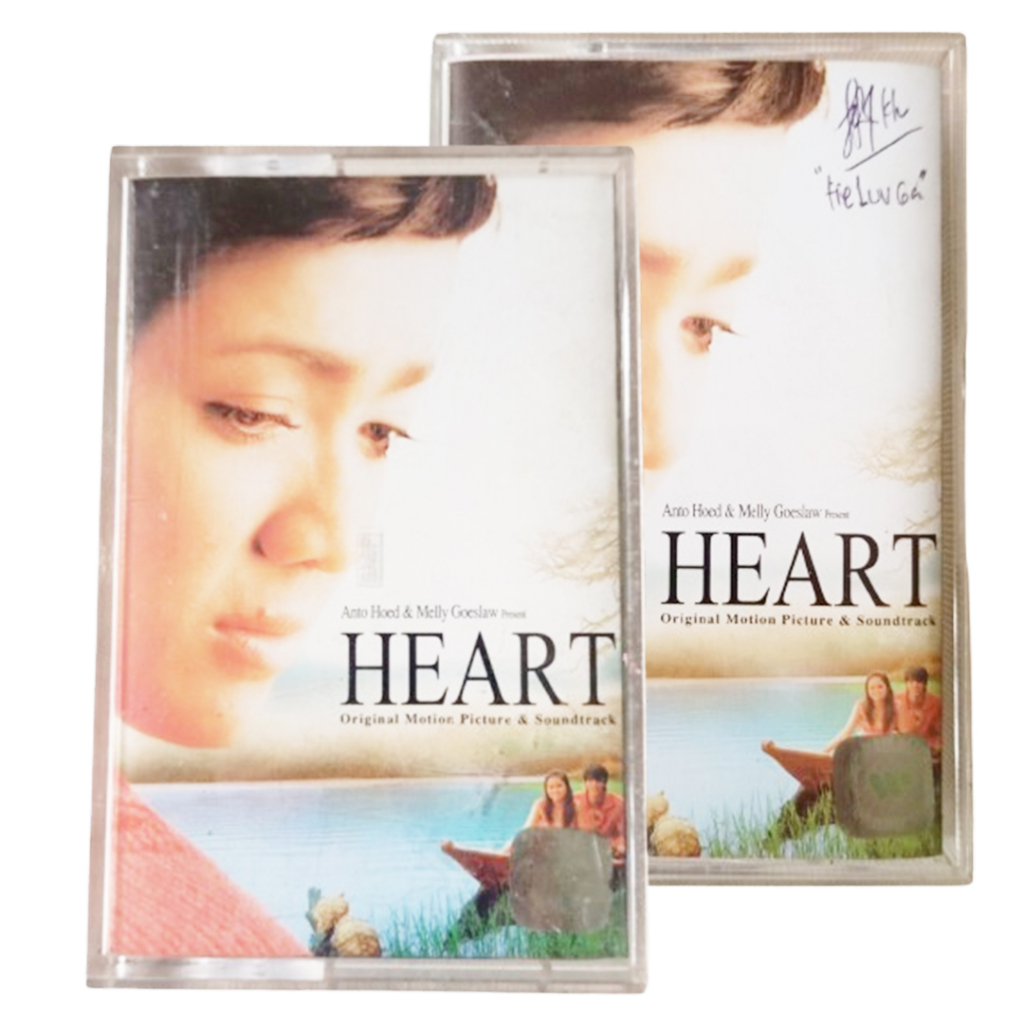 kaset pita - ost HEART - anto hoed dan melly goeslaw - ost film soundtrack