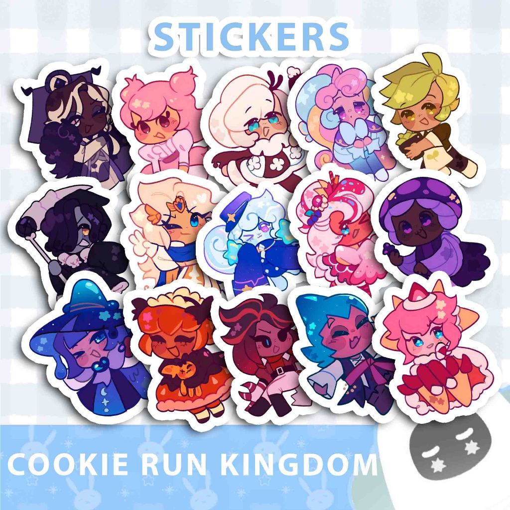 STICKER/STIKER DOFF CUTTING COOKIE RUN KINGDOM - PACK 2