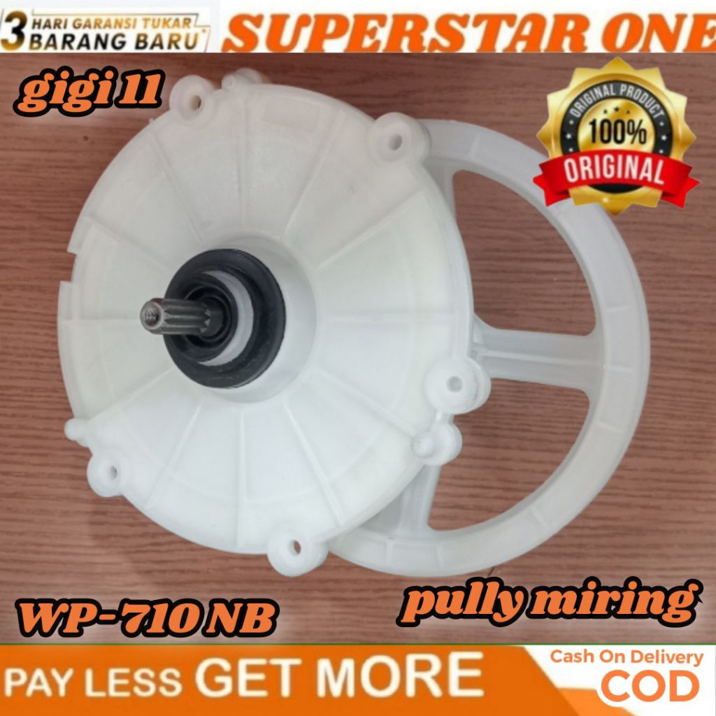 gearbox mesin cuci 2 tabung LG wp-710NB/WP710NB/WP 710 NB