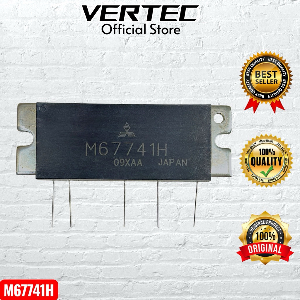 Final M67741H Original Mitsubishi untuk Rig Kenwood ICOM Alinco DR135