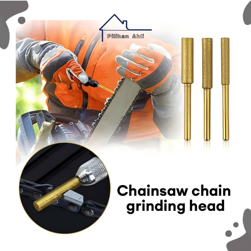 Kikir rantai gergaji listrik Mesin penggiling rantai gergaji minyak listrik Kepala penggiling berlia