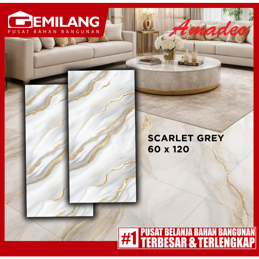 AMADEO GRANIT SCARLET GREY 60 x 120