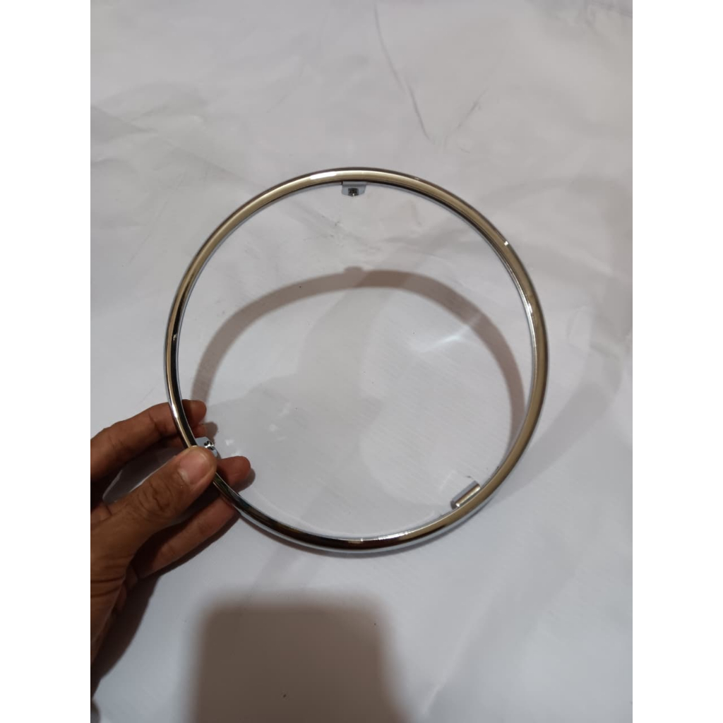 Ring Batok Ninja SS Ring Batok Lampu Ninja SS Bahan Besi Sudah Chrome