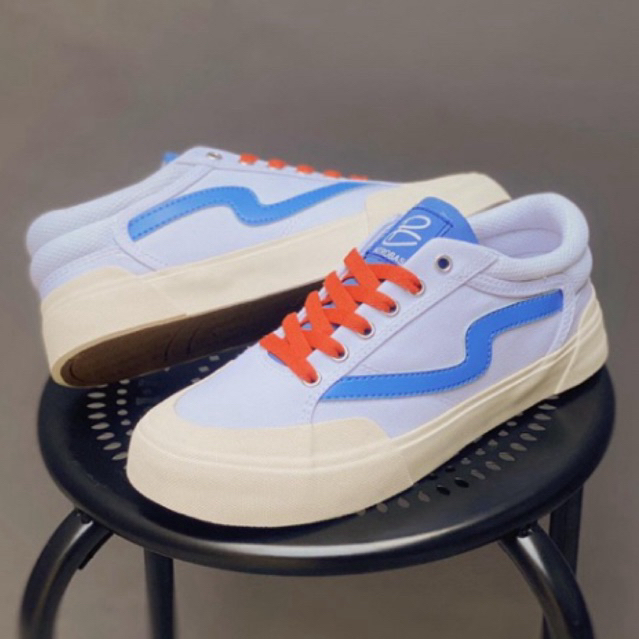 Patrobas Cloud Blue White Low Old Box Original Patrobas pria wanita