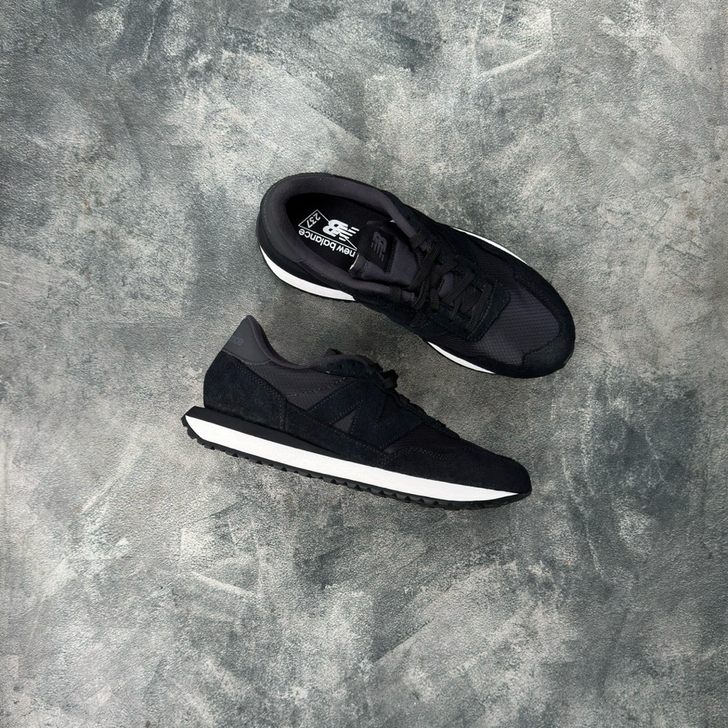 SEPATU SNEAKERS 237 BLACK MS237DG - RESMI MAP