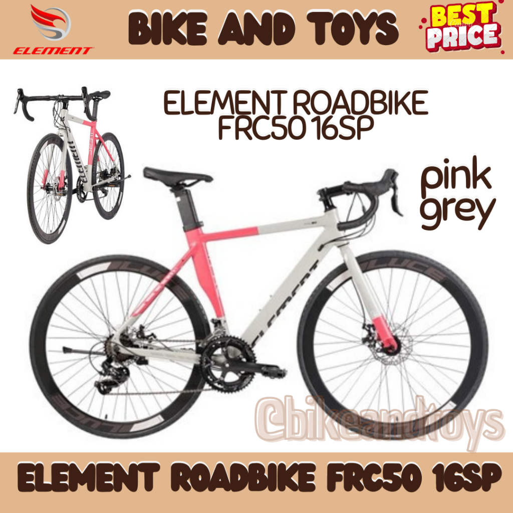 SEPEDA ROADBIKE ELEMENT ROADBIKE FRC 50 16 SPEED - ORIGINAL ELEMENT - NEW PRODUK