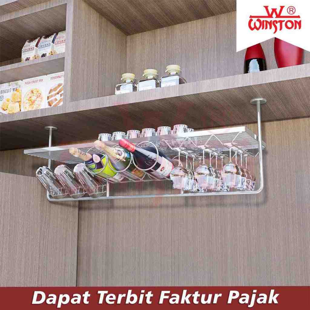 RAK WINE HOLDER STAINLESS STEEL WINSTON WW 001