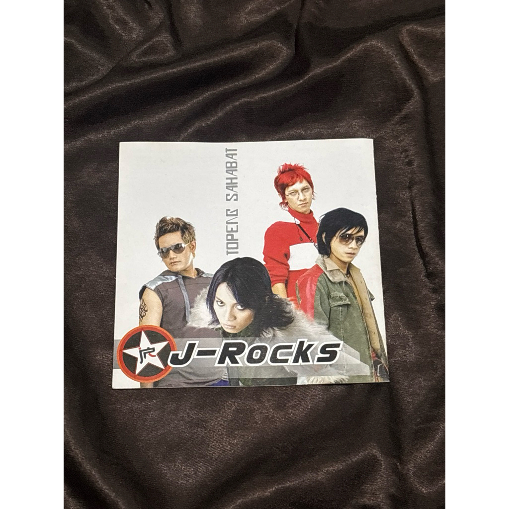 CD ALBUM J ROCKS - TOPENG SAHABAT ORIGINAL