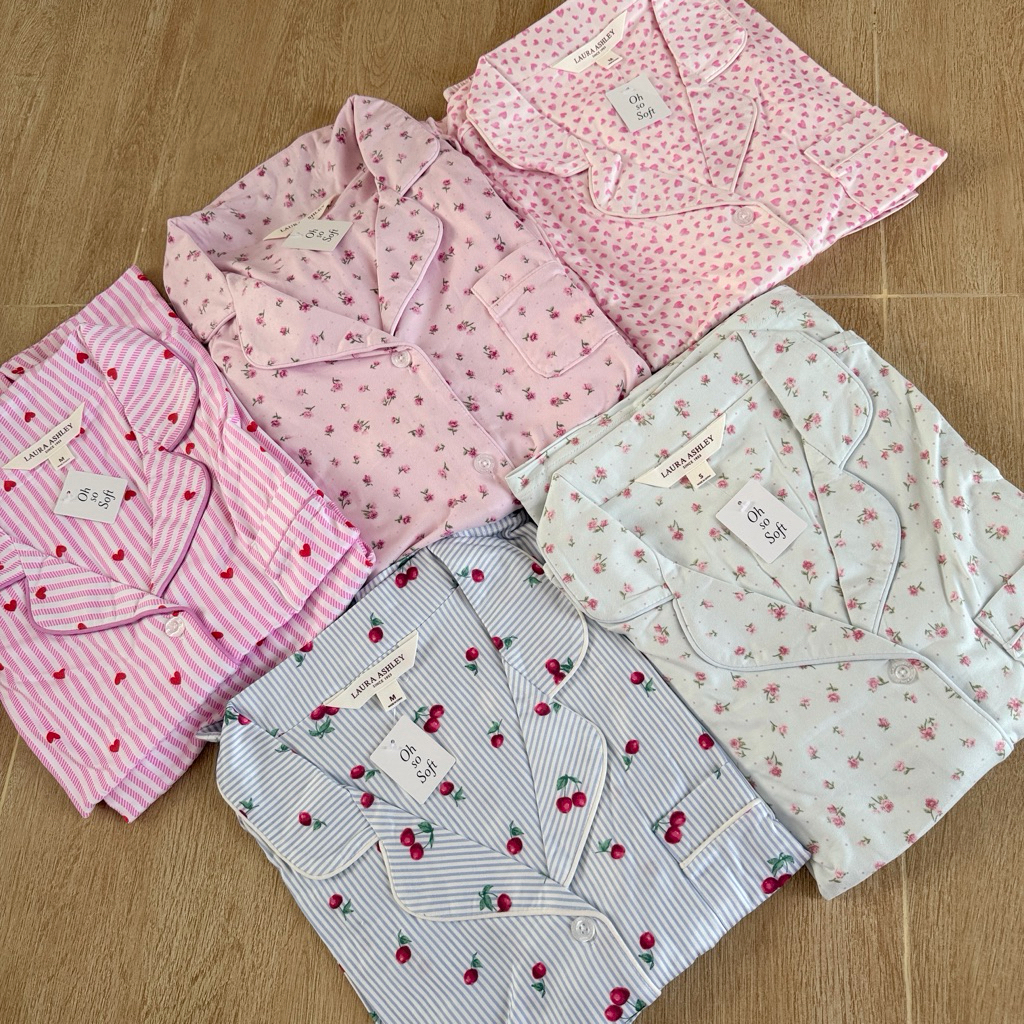 Piyama Set Celana Panjang & Celana Pendek Wanita