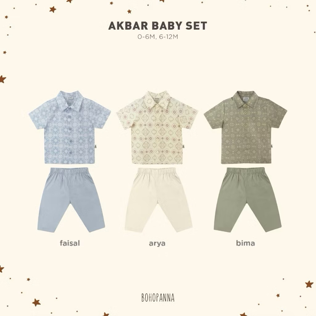BOHOPANNA AKBAR BABY SET